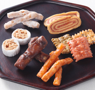 Fashionable Wagashi (Japanese-style Sweet) of Popular Snack