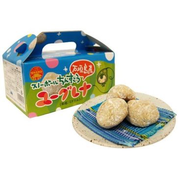 Japanese Sweet “Euglena Chinsuko” (Okinawan cookie) of Ishigakijima